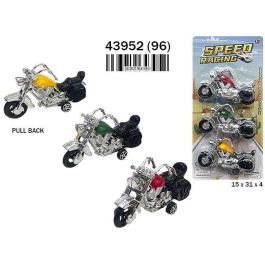 Moto fricción carreteras chopper pull back, incluye 3 ud Precio: 1.88034. SKU: B1E9YPN4GL