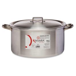 Cacerola de Aluminio Kinvara 34 cm 15 L - Apta Gas, Horno y Lavavajillas (3 Unidades) Cacerola de Aluminio Kinvara 34 cm 15 L - Apta Gas, Horno y Lavavajillas (3 Unidades)