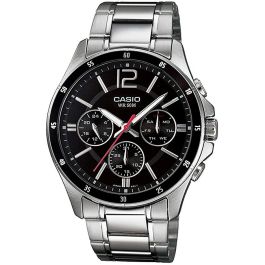 Reloj Hombre Casio MULTIFUNCTION CALENDAR - BLACK Negro Plateado (Ø 43,5 mm) (Ø 35 mm) Precio: 117.78999947. SKU: S7233817