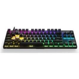 Teclado para juegos - AZERTY - STEELSERIES - Apex 9 TKL FR - Sin teclado numérico - Retroiluminado - Negro Precio: 199.49999993. SKU: S7180080