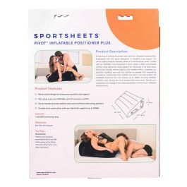 Cojín Sportsheets Pivot Negro Cojín Sportsheets Pivot Negro
