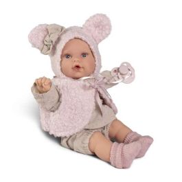 Muñeca kika lagrimitas con chaleco de orejitas 27 cm Muñeca kika lagrimitas con chaleco de orejitas 27 cm