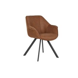 Silla Loft DKD Home Decor Camel Negro 64 x 83 x 67 cm Precio: 146.4999998. SKU: B18SJBZVTK