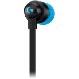 Logitech G G333 Auriculares con Micrófono, Intraaurales, Con Cable, Jack 3.5mm, Negros, para Oculus Quest 2 256 GB y 64 GB