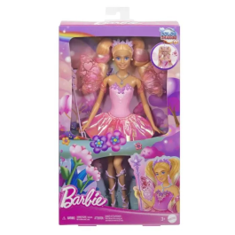 Mattel Barbie Muñeca Color Change Hada Rosa JCP76