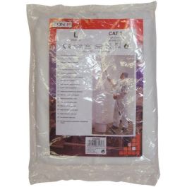CON:P 4555500 Traje de protección Desechable Talla L Polipropileno Blanco CON:P 4555500 Traje de protección Desechable Talla L Polipropileno Blanco