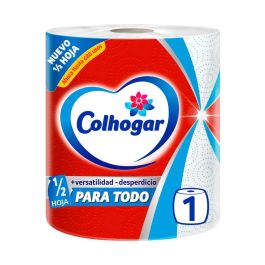 Colhogar Papel de Cocina Maxi-Rollo 1/2 Hoja Multiusos 680 Usos