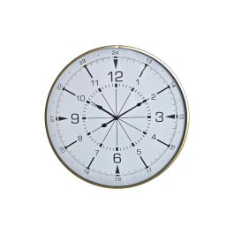 Reloj Pared Loft DKD Home Decor Dorado Blanco 3 x 60 x 60 cm Reloj Pared Loft DKD Home Decor Dorado Blanco 3 x 60 x 60 cm