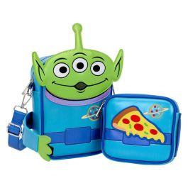 Loungefly Bolso Bandolera Aliens Woody 30th Aniversario Toy Story Disney Pixar Cuero Sintético Monedero Desmontable