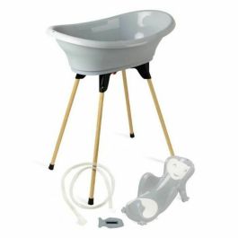 Thermobaby VASCO 5 en 1 - Set Completo de Baño para Bebé con Bañera, Soporte, Tumbona Babycoon y Termómetro - Charm Gris Precio: 116.50000032. SKU: S7102663