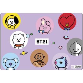 BT21 Vade tapete de escritorio plastificado 34,5x49,5cm para proteger de manchas y arañazos Precio: 8.49999953. SKU: B1GW33D5JP