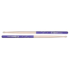 Zildjian 5A Hickory Dip Natural Púrpura Baquetas para Batería - 16" (40.64cm) de Largo y 0.600" (1.52cm) Diámetro