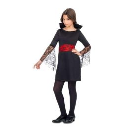 Disfraz vampiresa encaje 5-6 años (vestido y fajín) Precio: 11.200365000000001. SKU: S8606530