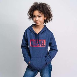 Sudadera con capucha cotton brushed marvel talla 8 años Sudadera con capucha cotton brushed marvel talla 8 años