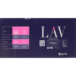 LAV Set 6 Vasos 370 cc Archie (4 Cajas)