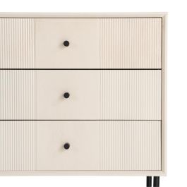 Mesita Crema Dm Dormitorio 61 X 33 X 66 cm