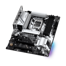 ASRock B760 Pro RS/D4 Placa Base Intel B760 LGA 1700 ATX, Compatible con Intel Core i3/i5/i7/i9, DDR4, 128GB Max ASRock B760 Pro RS/D4 Placa Base Intel B760 LGA 1700 ATX, Compatible con Intel Core i3/i5/i7/i9, DDR4, 128GB Max