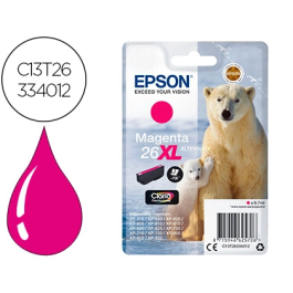 Epson Claria Premium Cartucho Magenta 26XL Alta Capacidad Expression Premium XP-510 Precio: 25.4999998. SKU: S7732798