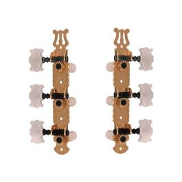 Clavijeros Para Guitarra Clásica En Forma De Mariposa. Puente Metálico En Color Dorado. Clavijas De Precio: 31.50000018. SKU: B1FRWNLEEQ