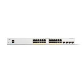 Cisco Catalyst 1300-24FP-4X Switch Gestionado, 24 Puertos GE, Full PoE+, 4x10GE SFP+ Cisco Catalyst 1300-24FP-4X Switch Gestionado, 24 Puertos GE, Full PoE+, 4x10GE SFP+