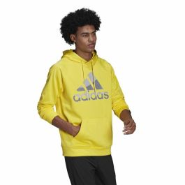 Sudadera con Capucha Hombre Adidas Game and Go Big Logo Amarillo