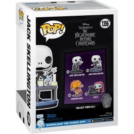FUNKO Figura POP Disney Pesadilla Antes de Navidad Jack Skellington 30th Anniversary Vinilo 9cm