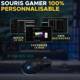 The G-Lab THE3760162051346 Ratón Gaming con Cable KULT-OXYGEN RGB 12800 DPI Negro The G-Lab THE3760162051346 Ratón Gaming con Cable KULT-OXYGEN RGB 12800 DPI Negro