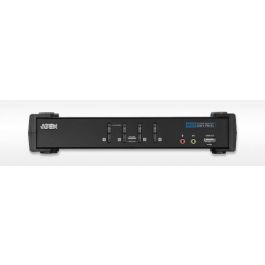 Aten CS1764A interruptor KVM Negro Aten CS1764A interruptor KVM Negro