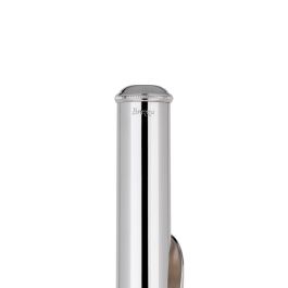 Pearlflute B665Re-Hc Flauta Travesera Quantz Brezza, Cabeza Plata Maciza, Platos Abiertos, Pata de Do, Estuche