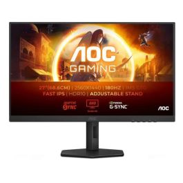 Pantalla de PC - AOC - Q27G4XF - 27 QHD - Panel IPS - 180Hz - 0,5ms - Altura regulable - 1 HDMI 1 DP - Sincronización adaptativa - Negro Precio: 224.4999999. SKU: B1CQSDWXEJ