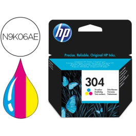HP Nº304 Tinta Tricolor Cartucho Compatible con HP Deskjet 3720 - 100 Páginas Precio: 17.5000001. SKU: S5600655