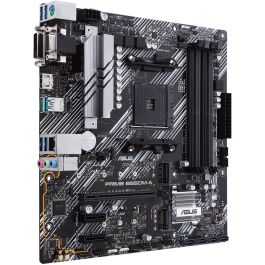 ASUS PRIME B550M-A B550 Placa Base Micro-ATX con Socket AM4, HDMI, DVI, VGA y M.2