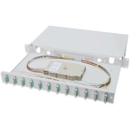 Digitus Caja de Empalme LWL 1HE equipada 12x SC DX OM3 gris para fibra de vidrio con conector SC Precio: 121.58999963. SKU: B1HDE74L3G