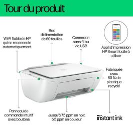 HP Impresora Todo en Uno DeskJet 2810e Inalámbrica, Imprime, Escanea, Copia