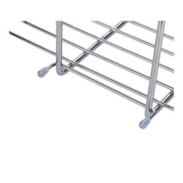 Wenko Cesto para la ducha acero inoxidable milo 23499100