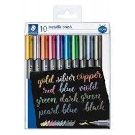 Metallic Brush, Estuche 10 Colores Staedtler 8321 TB10 Precio: 22.58999941. SKU: B1EMQB7JBE