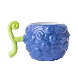 ERIK Taza 3D La Fruta del Diablo Gomu Gomu One Piece de Dolomita 500ml - No apta microondas/lavavajillas