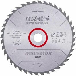 Metabo MET1685401309711 Hoja de Sierra Circular Profesional Precision Cut Wood HW/CT 254x30 mm, 40 Dientes WZ 20° Precio: 81.69000037. SKU: B13P8242X8