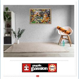 Educa 19563 Puzzle 1500 piezas Selva Radiante para adultos 85 x 60 cm