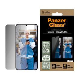 PanzerGlass Protector de Pantalla de Privacidad para Samsung Galaxy S25 | S24 - Protección contra Rayones y Golpes, Instalación Fácil Precio: 42.50000007. SKU: B1FSQ6HBLK