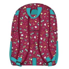 Mochila Escolar Gorjuss Fireworks Granate 31.5 x 44 x 22.5 cm Mochila Escolar Gorjuss Fireworks Granate 31.5 x 44 x 22.5 cm