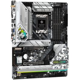ASRock Z790 Steel Legend WiFi - Placa Base Intel Z790 LGA 1700 ATX, DDR5, Wi-Fi 6E, 90-MXBKD0-A0UAYZ