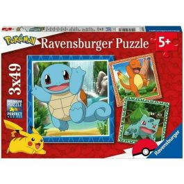 Ravensburger Puzzle Set de 3x49 Piezas | Colección Pokemon para Niños y Niñas | Juguete Educativo Infantil con Edad Recomendada 5+ Años Precio: 8.59000054. SKU: B184J4V3QR