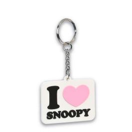 Safta Llavero Snoopy "Imagine" 3X8X - Diseño Azul Pastel, Material Taslon Cushioned