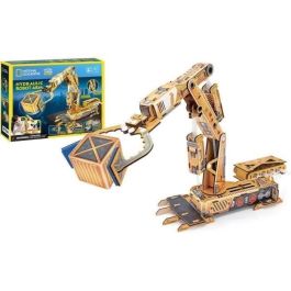 Modelo 3D de National Geographic - EXPLORA - Pinza hidráulica para maquinaria de construcción - 56x37 cm - A partir de 8 años