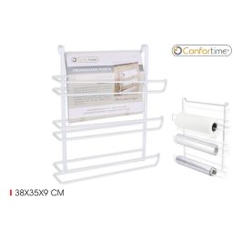Confortime Organizador de Puerta de Cocina 38x35x9 cm - Colección White (8 Unidades) Precio: 41.98999959. SKU: S2205762