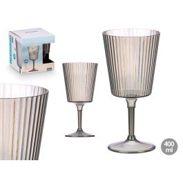 Copa Rayas Gris 400 Ml Leknes 9X18CM (24 Unidades) Precio: 36.79000039. SKU: B156QAYH6R