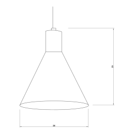 Sakurazuka Lámpara Colgante Metal SKD-P80046 Diseño Industrial Regulable en Altura