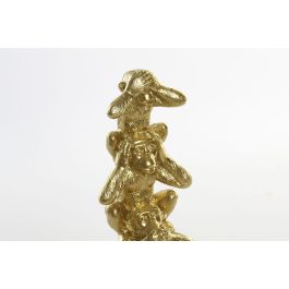 DKD Home Decor Figura Decorativa Resina Dorado Monos 6 x 20 x 8.5 cm