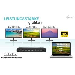 Funda para Teclado i-Tec C31TRIPLE4KDOCKPD